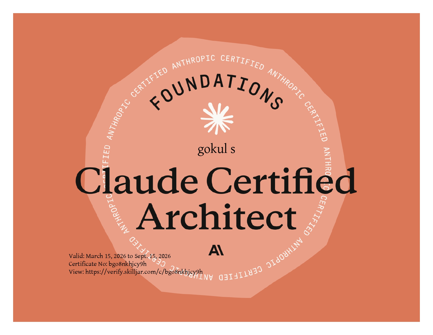 Claude AI Certificate